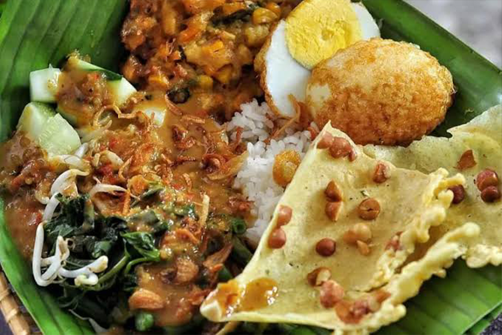 NASI PECEL TELUR